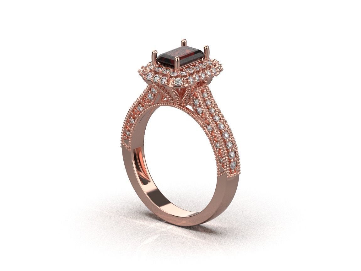 ring code 106 3D print model_13