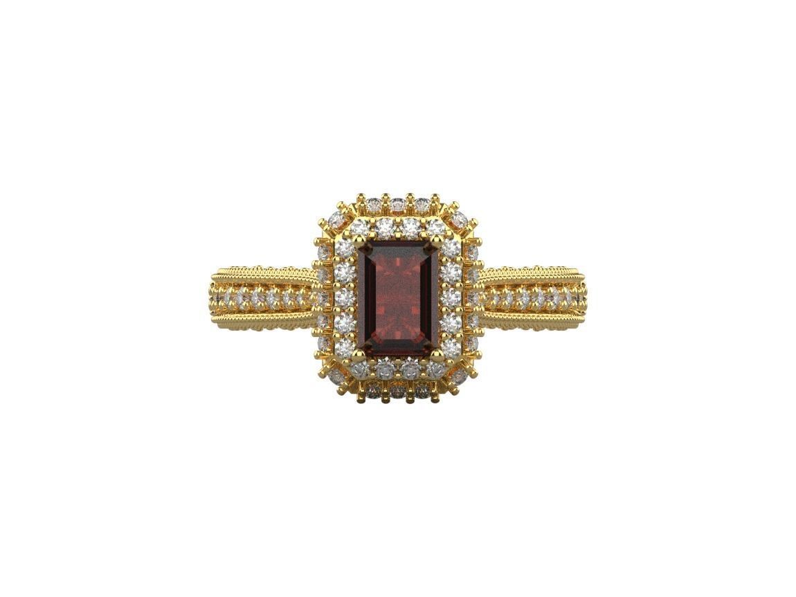 ring code 106 3D print model_6