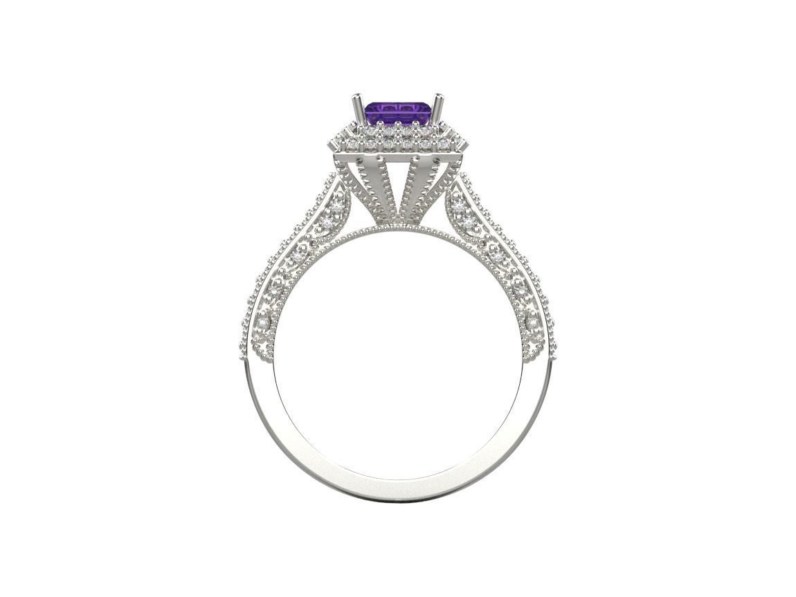 ring code 105 3D print model_9