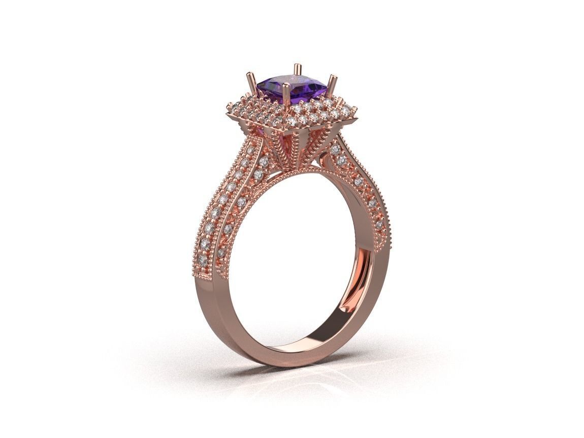 ring code 105 3D print model_11