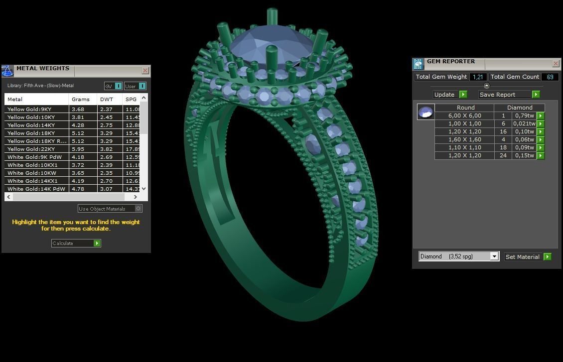 ring code 104 3D print model_2