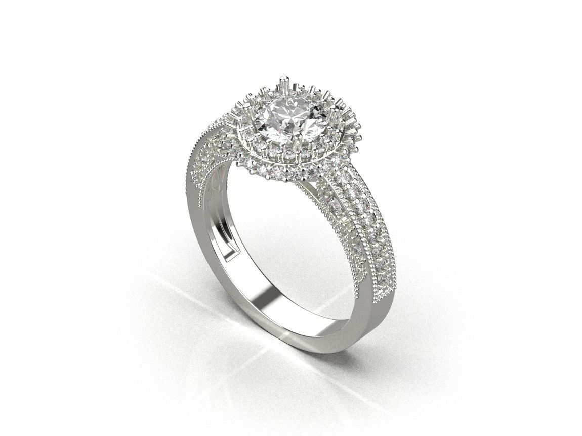 ring code 104 3D print model_14