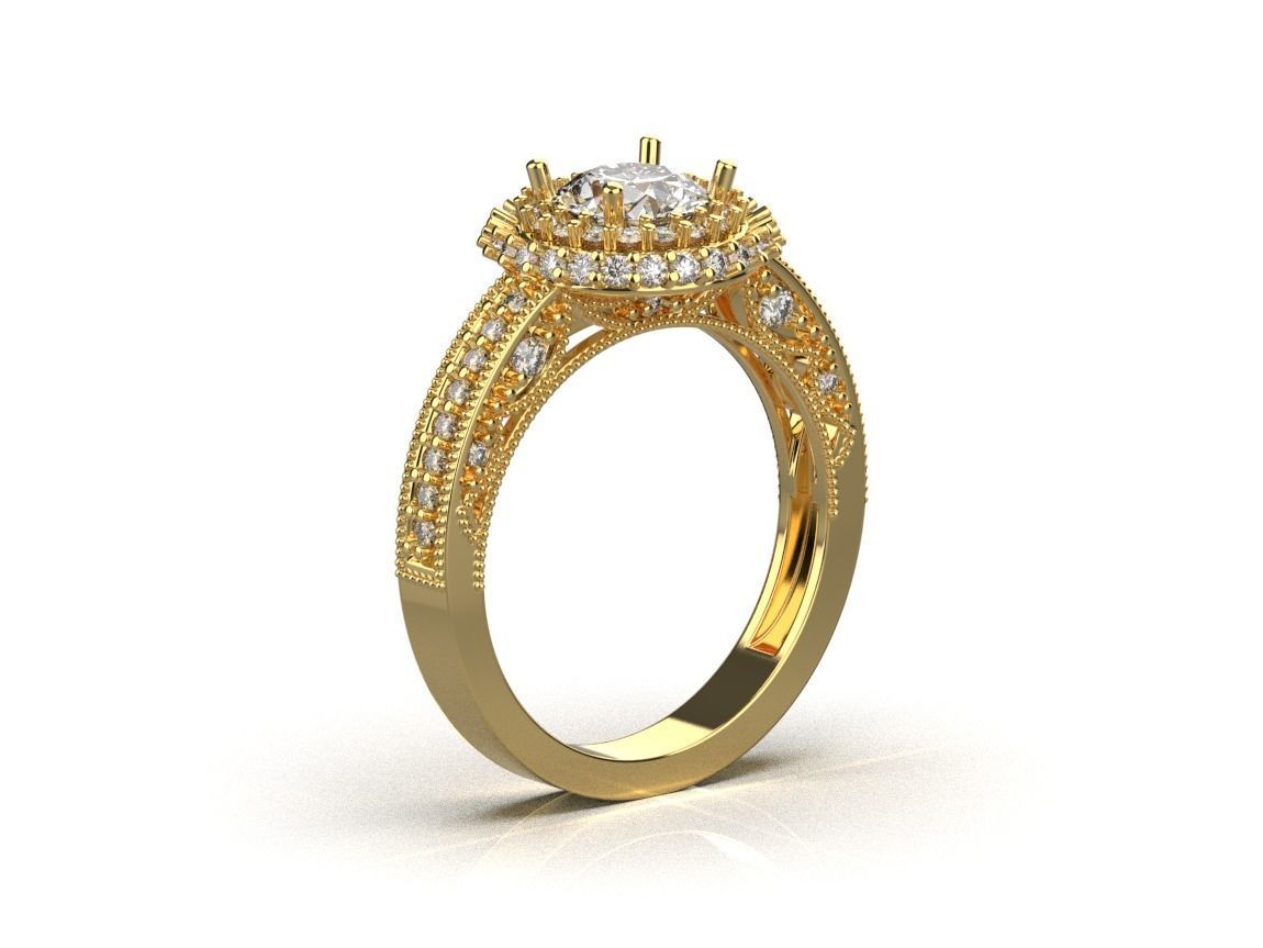 ring code 104 3D print model_12