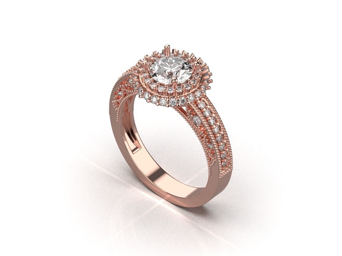 ring code 104 3D print model_13