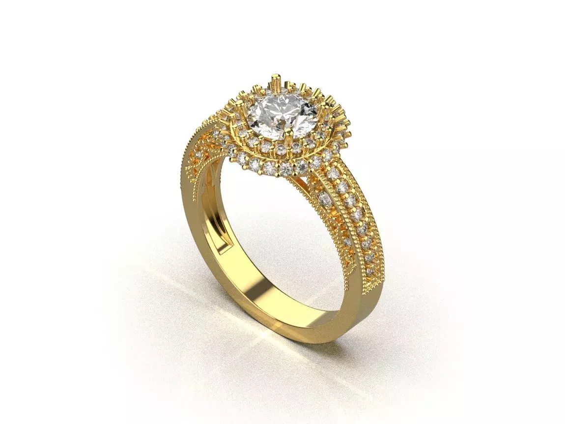 ring code 104 3D print model_0