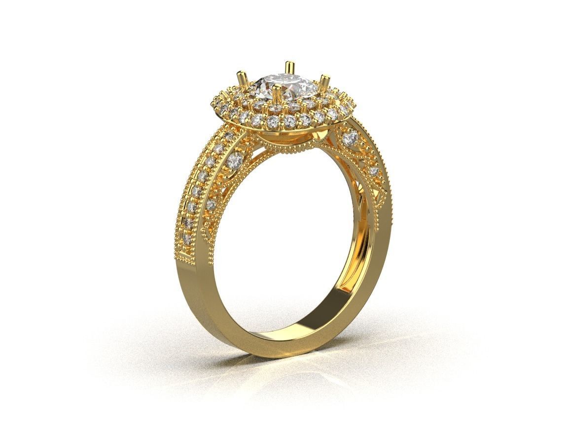 ring code 103 3D print model_12