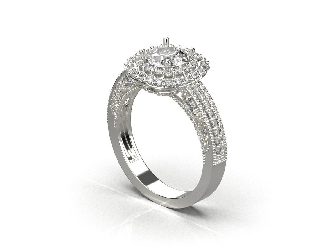 ring code 103 3D print model_14