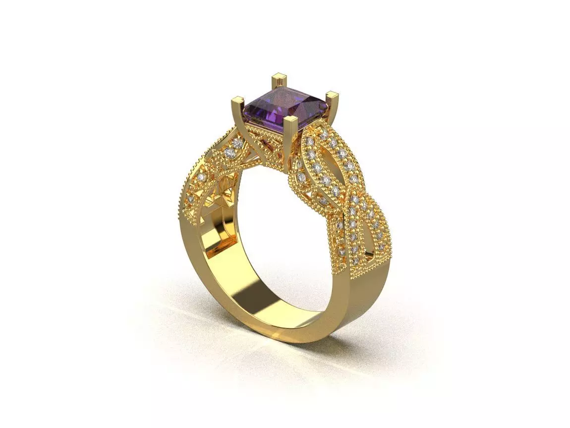 ring code 102 3D print model_0