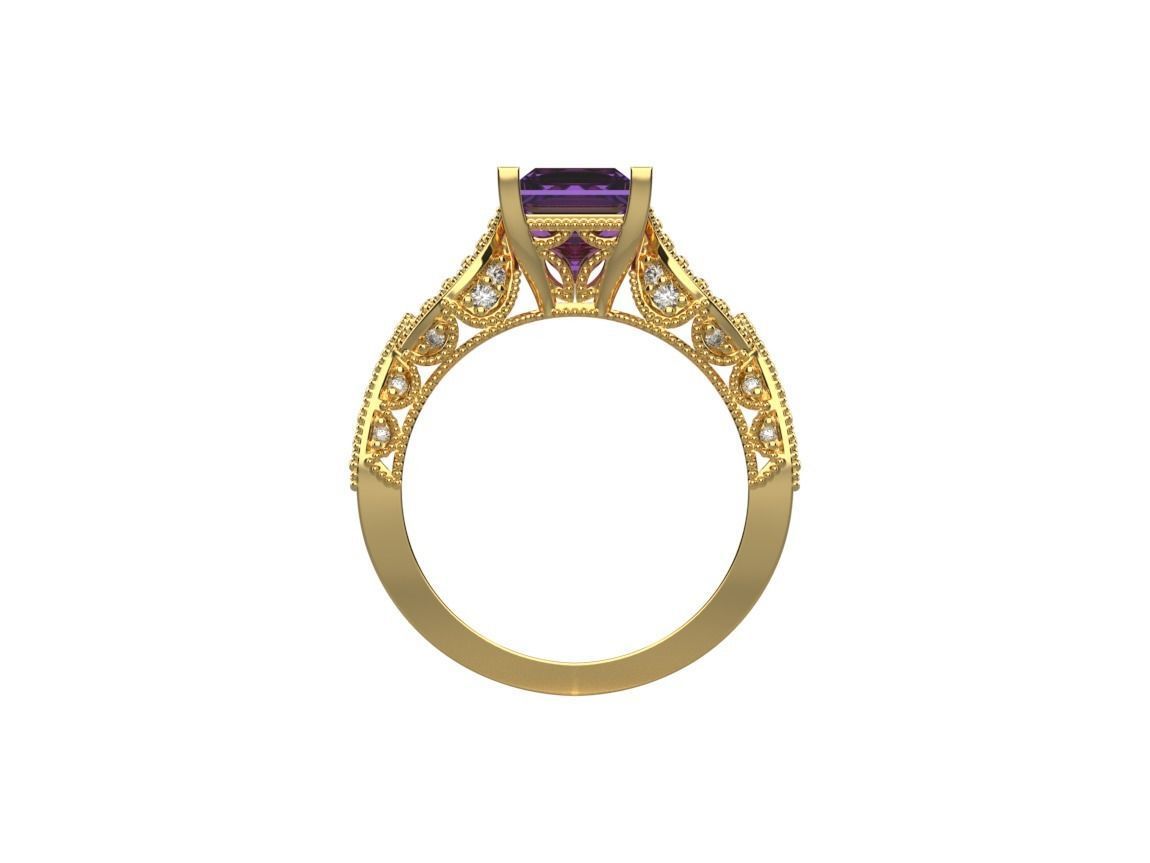 ring code 102 3D print model_7