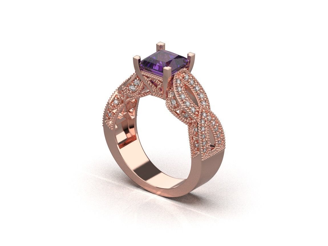 ring code 102 3D print model_13