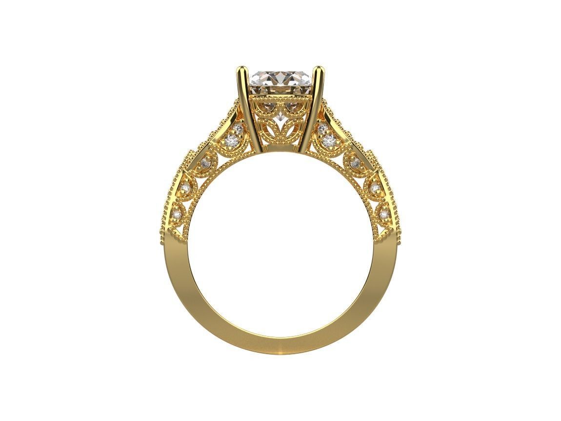 ring code 100 3D print model_7