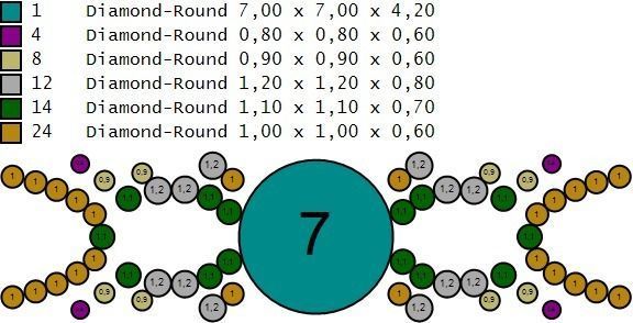 ring code 100 3D print model_3