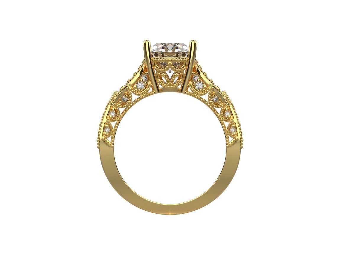 ring code 100 3D print model_8