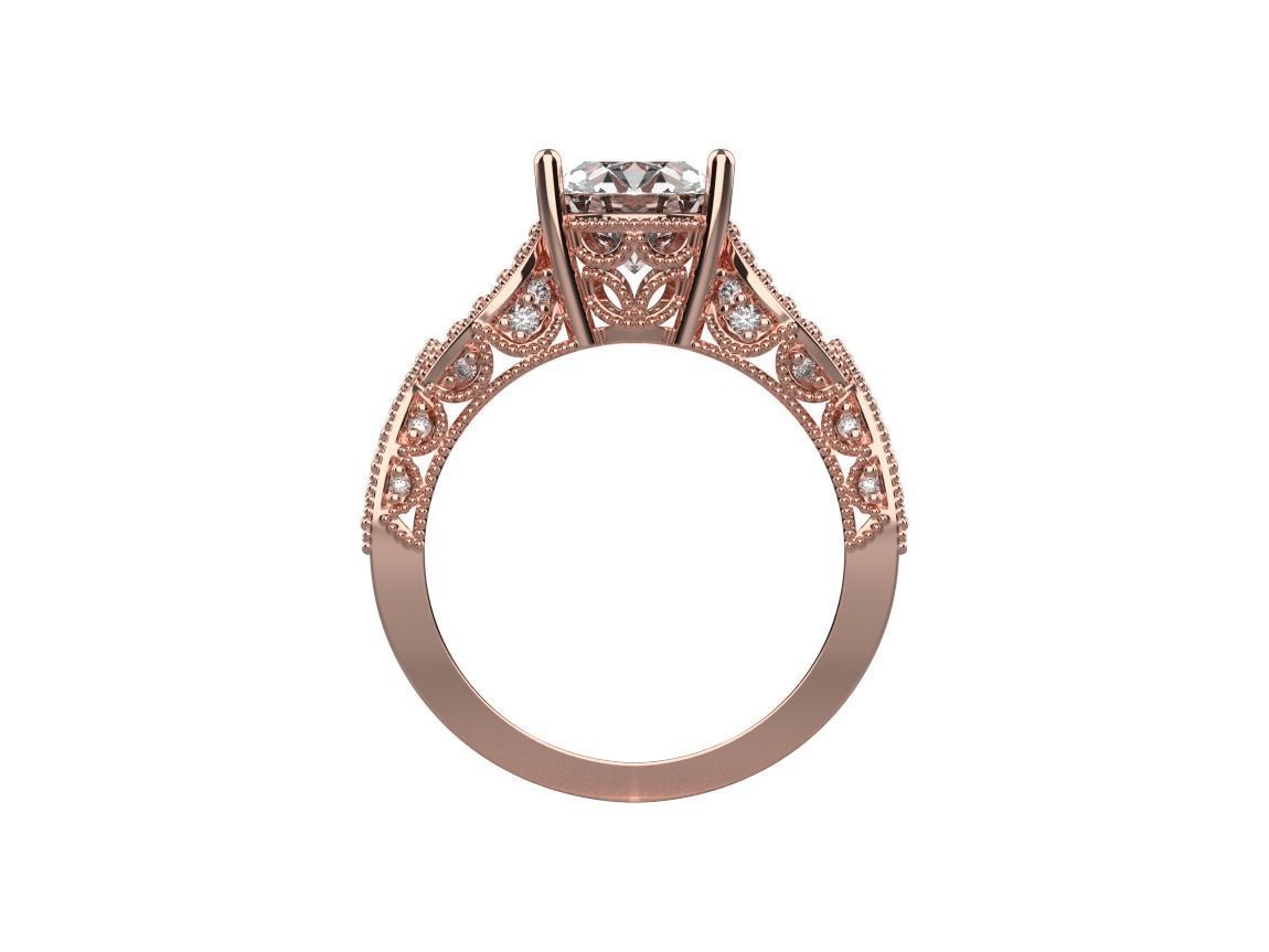 ring code 100 3D print model_9