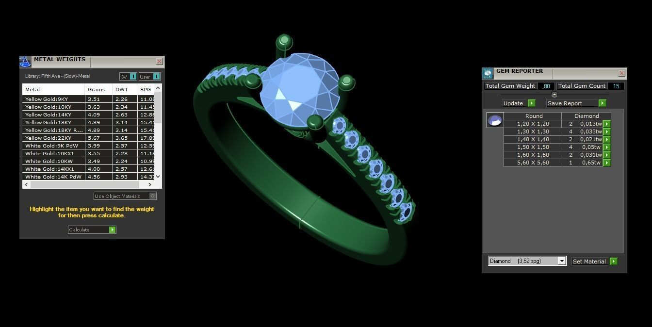 ring code 10 3D print model_2