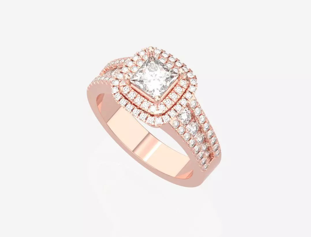 ring code 1 3D print model_0