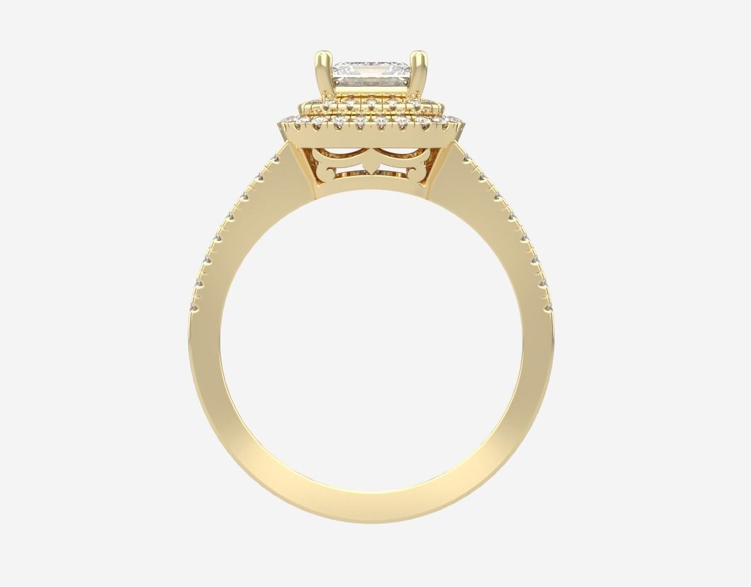 ring code 1 3D print model_9