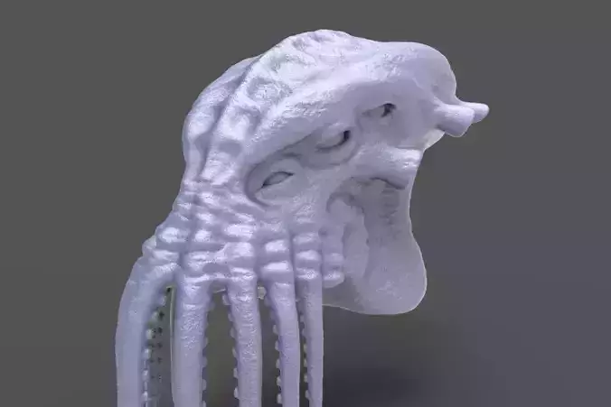 HEAD-R14 high poly sculpt