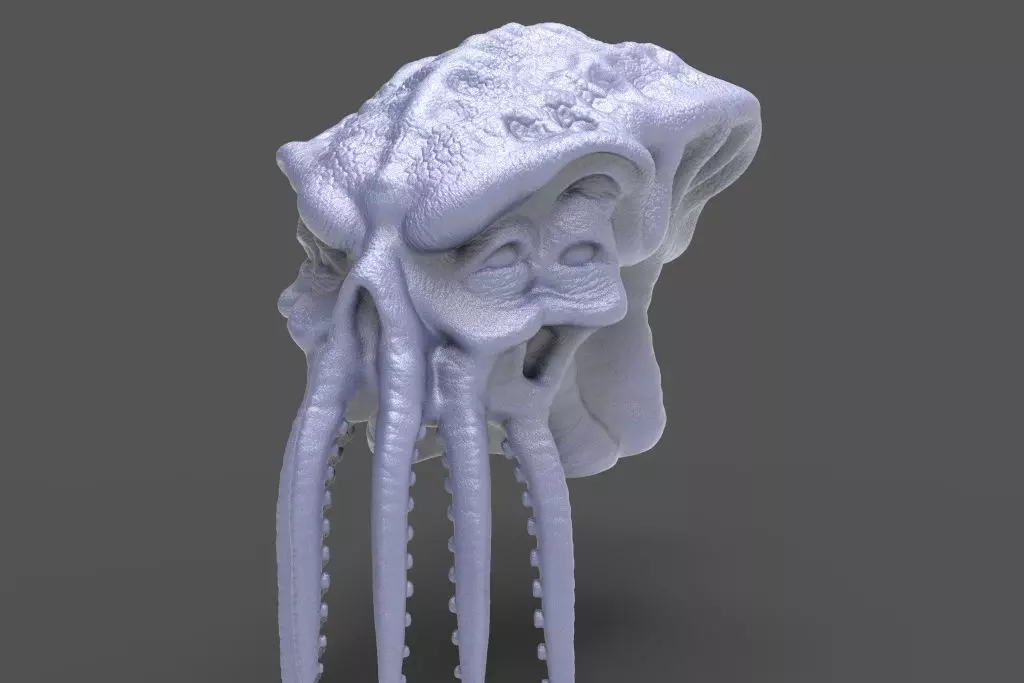 HEAD-R15 high poly sculpt 3D model_0