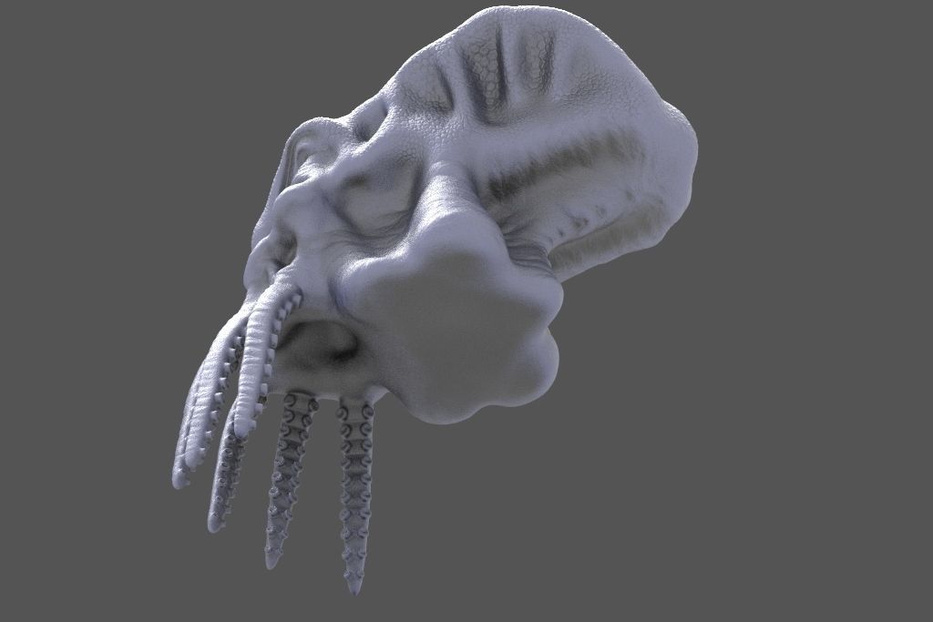 HEAD-R15 high poly sculpt 3D model_4