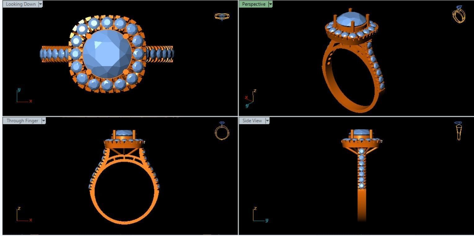  demand ring 3D print model_4