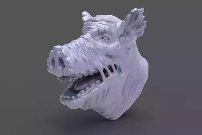 HEAD - pid25 high poly sculpt  3D model