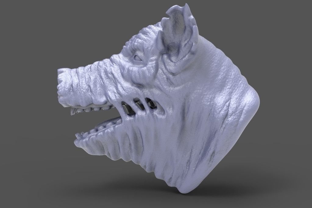HEAD - pid25 high poly sculpt  3D model_1
