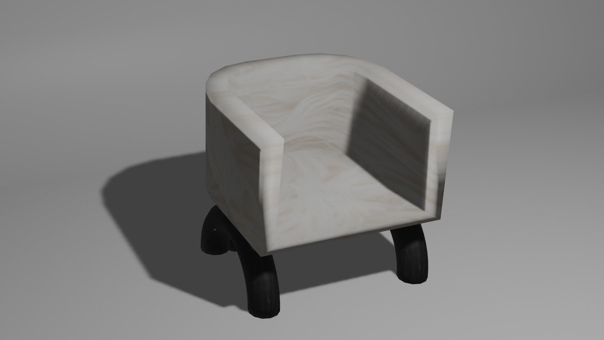 chair Free low-poly 3D model_2