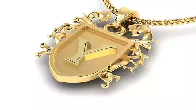 Letter- Y - Pendant Name