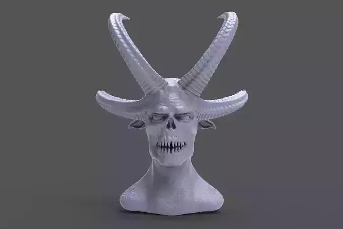 HEAD-F23 high poly sculpt 3D model