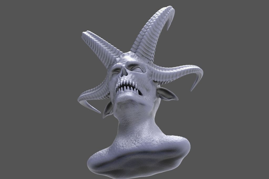 HEAD-F23 high poly sculpt 3D model_4