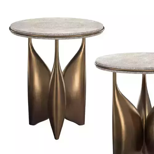 Shell Side Table Kifu Paris 3D model