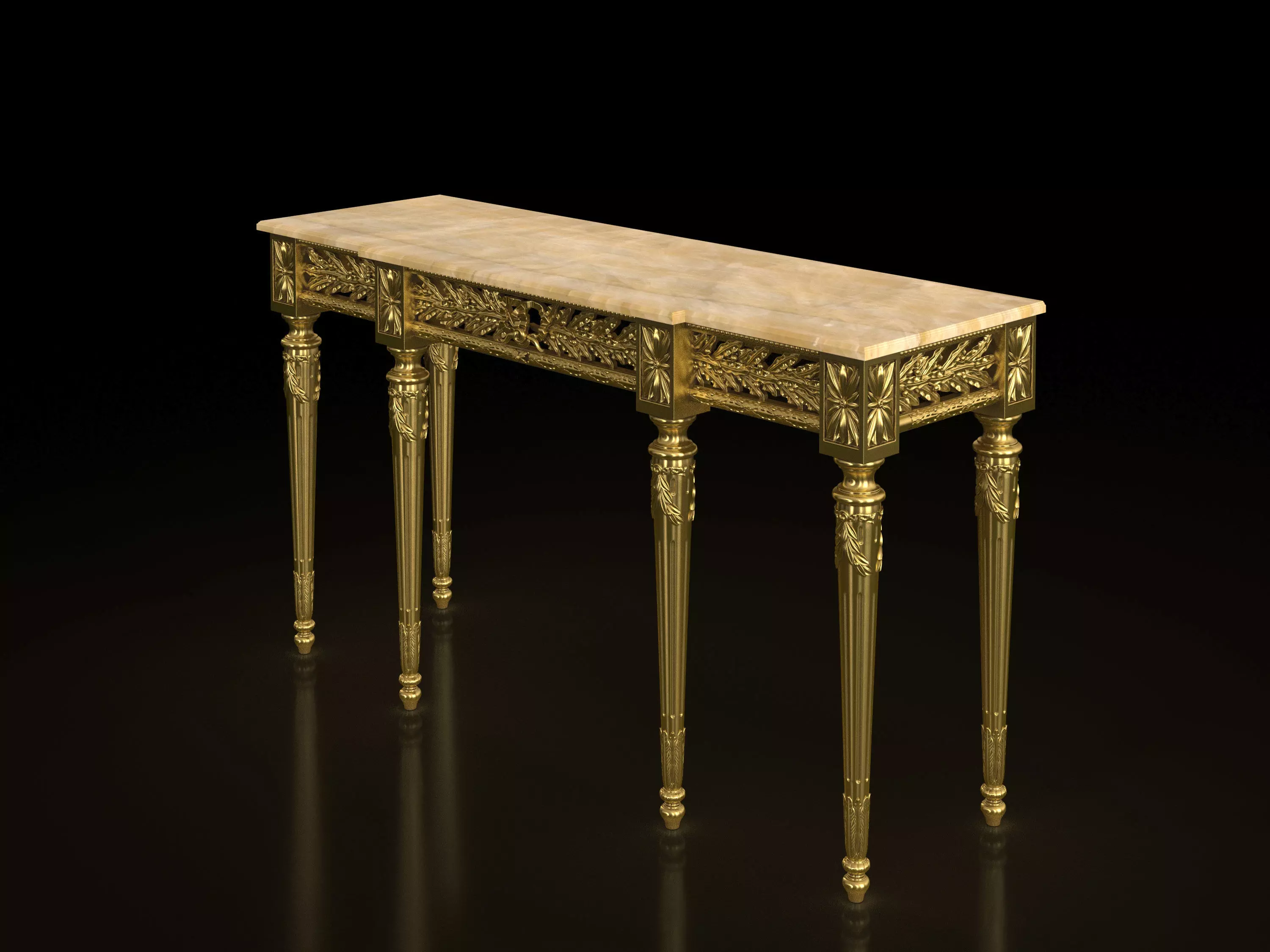 ARTISANAL EMPIRE CONSOLE 3D model_0