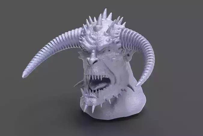 HEAD-F24 high poly sculpt