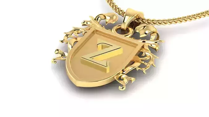 Letter- Z - Pendant Name