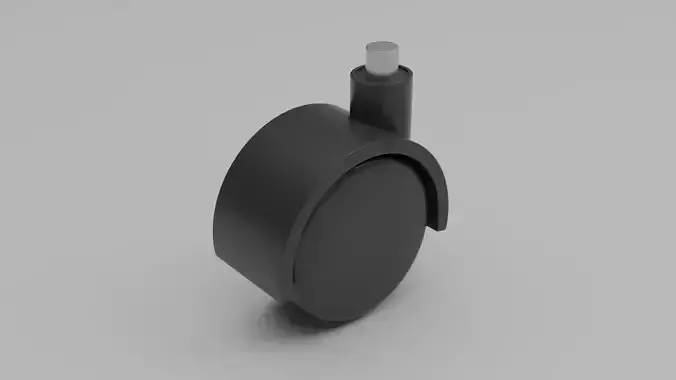 Caster Wheel Free 3D model