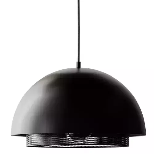 Hubsch ceiling lamp black metal