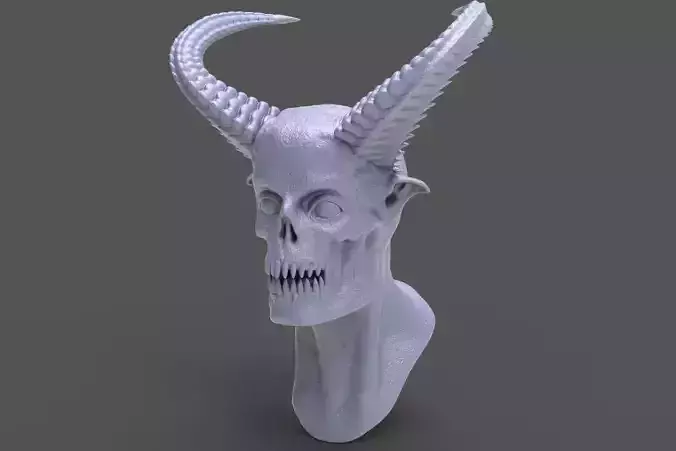 HEAD-F25 high poly sculpt 3D model