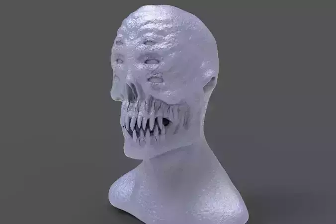 HEAD-F26 high poly sculpt 3D model