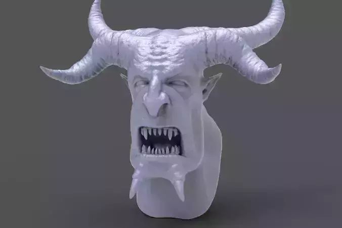HEAD-F29 high poly sculpt 3D model