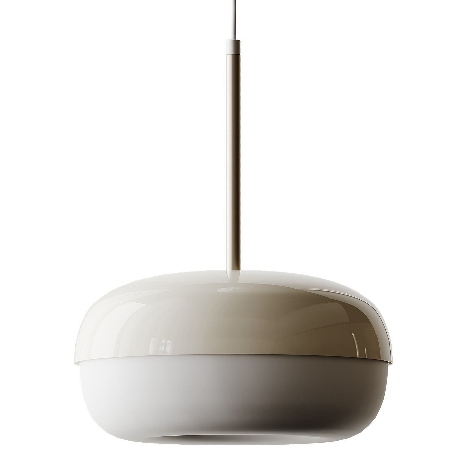 BLASVERK Beige Pendant Lamp 3D model_2