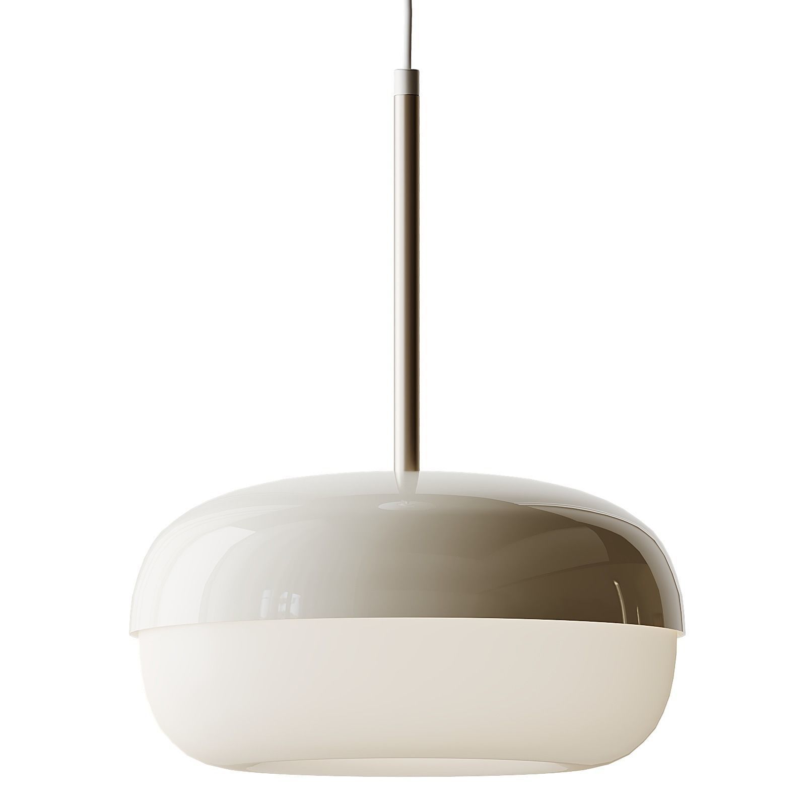 BLASVERK Beige Pendant Lamp 3D model_1