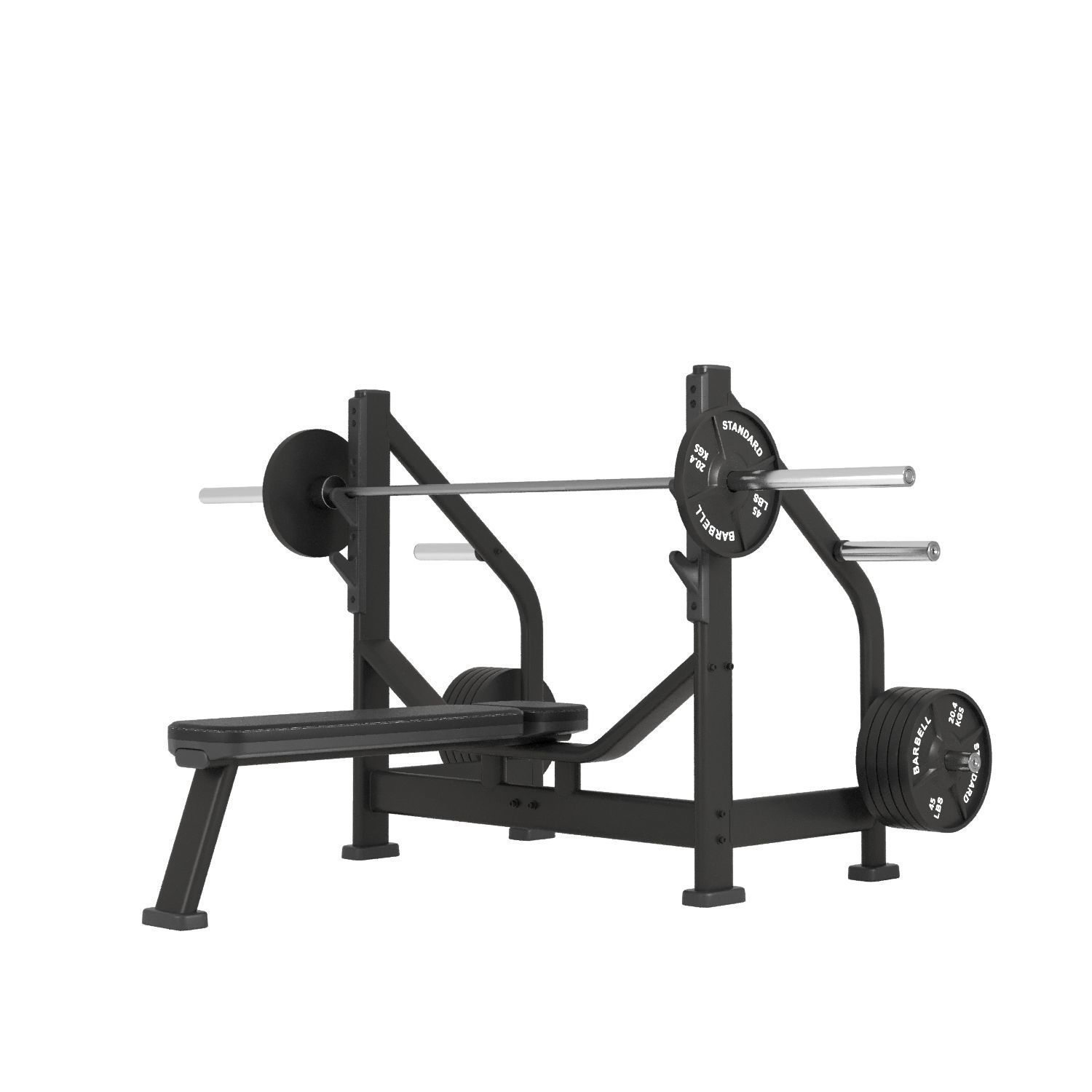 Bench Press 3D model_7