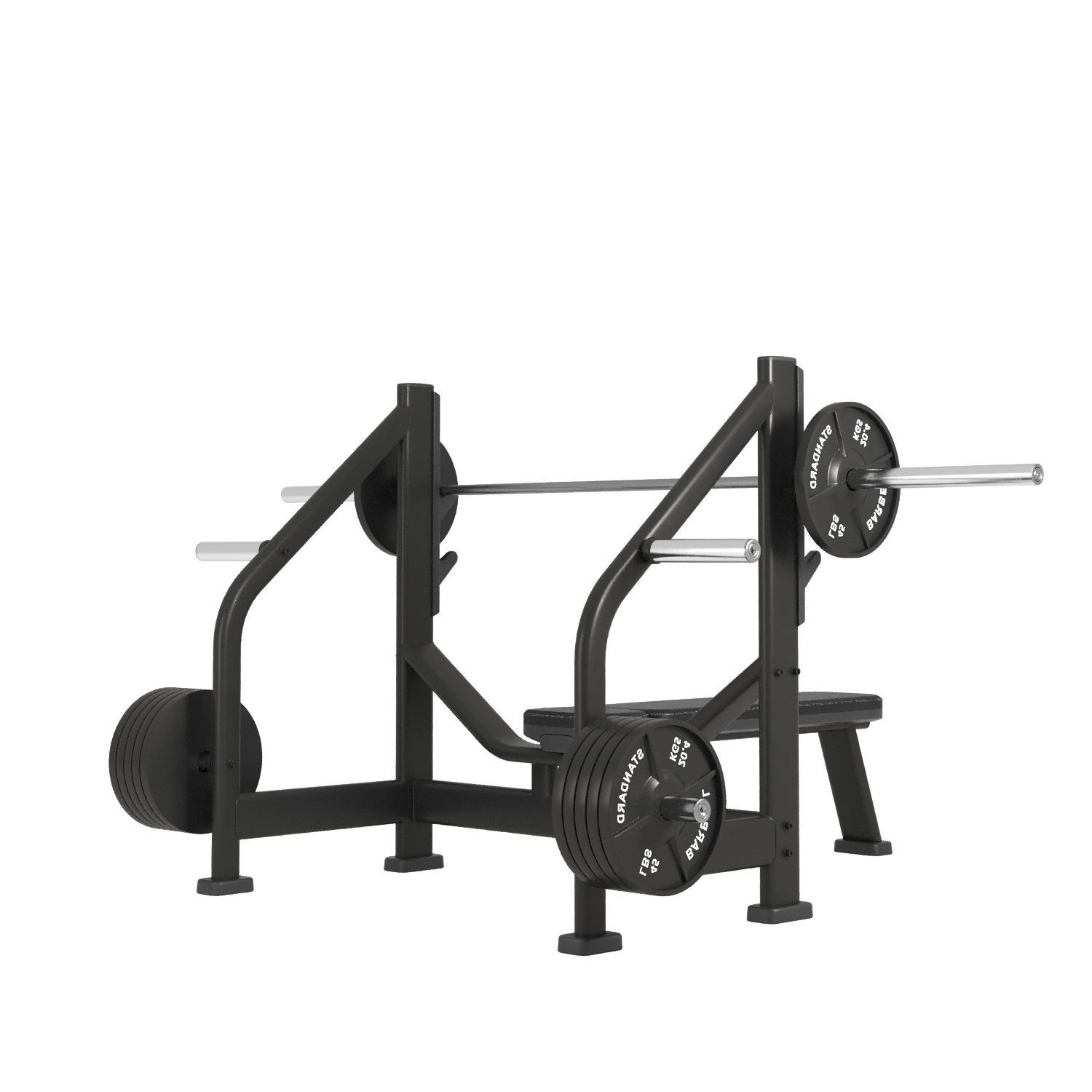 Bench Press 3D model_3