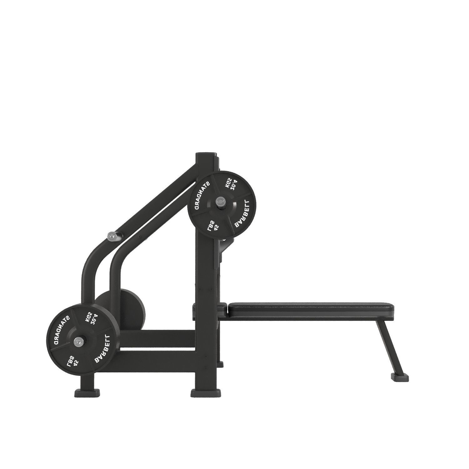 Bench Press 3D model_2