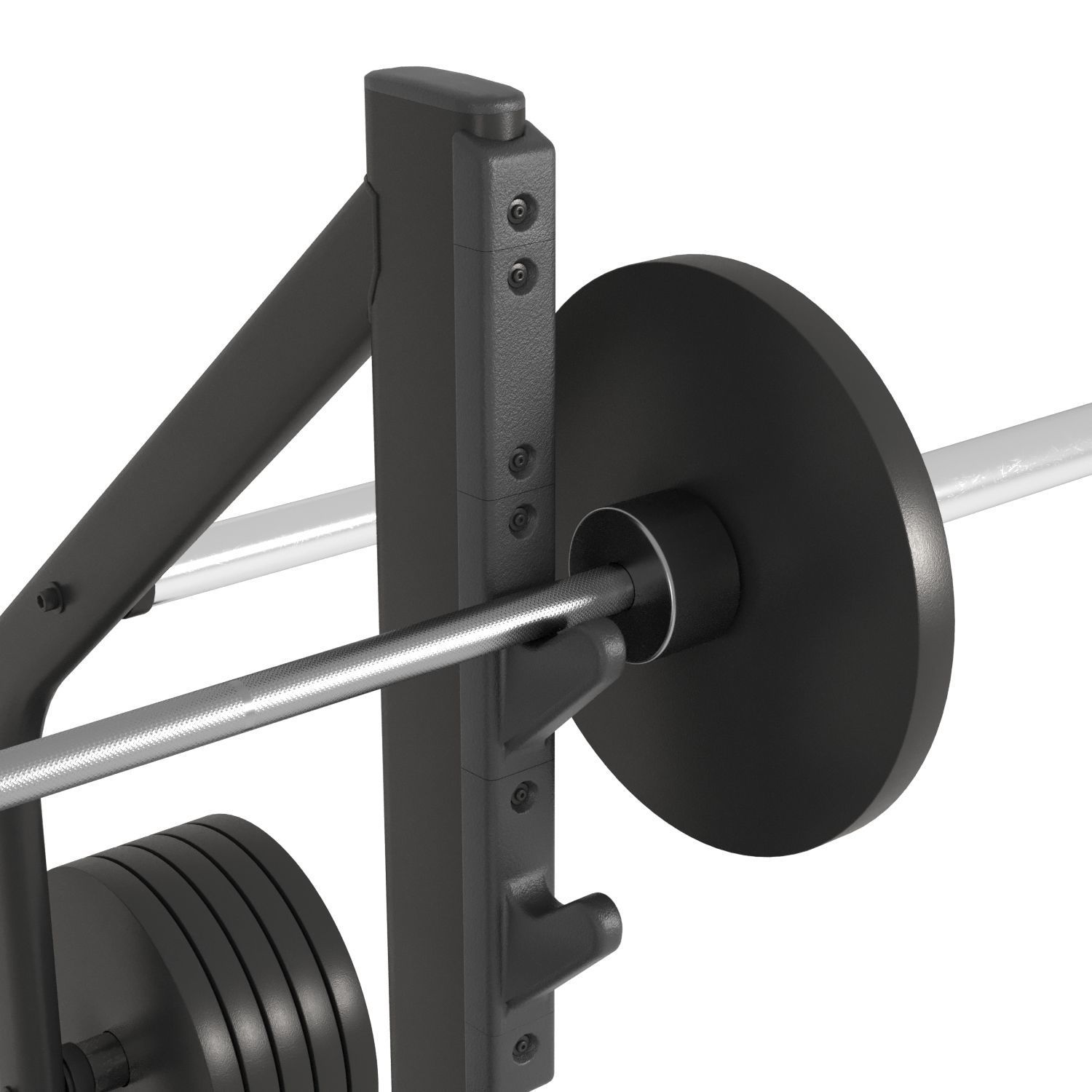 Bench Press 3D model_8