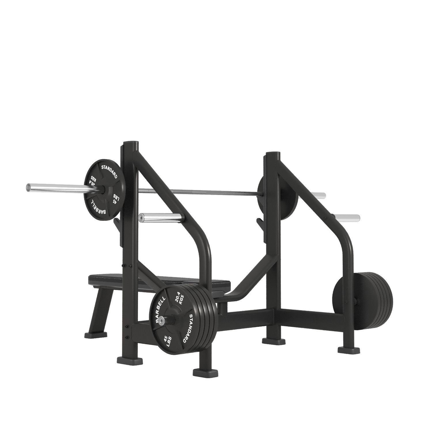 Bench Press 3D model_5