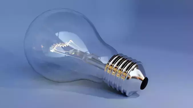 filament tungsten light bulb classic