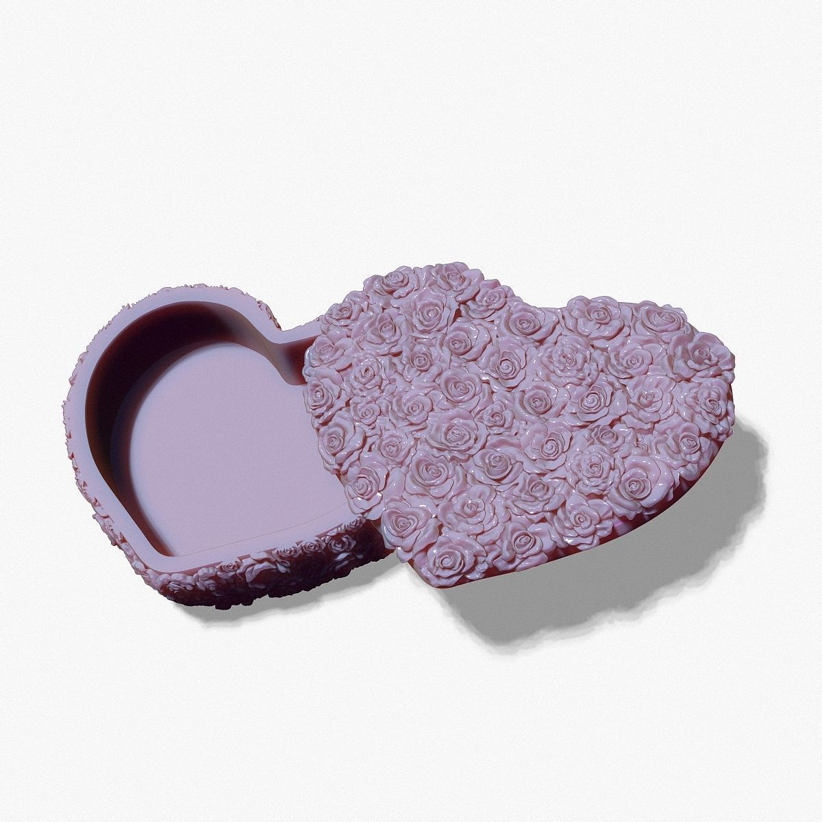 box of roses for printing and casting 3D print model_13