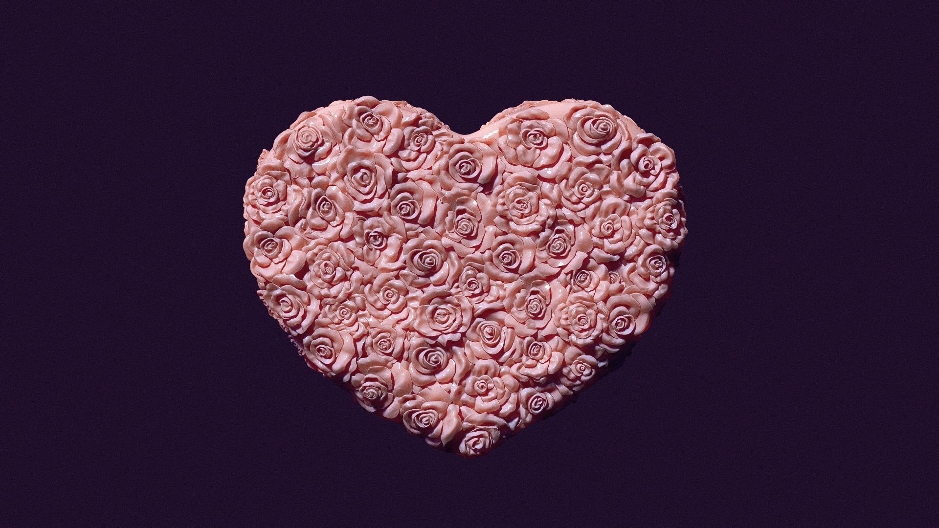 box of roses for printing and casting 3D print model_1